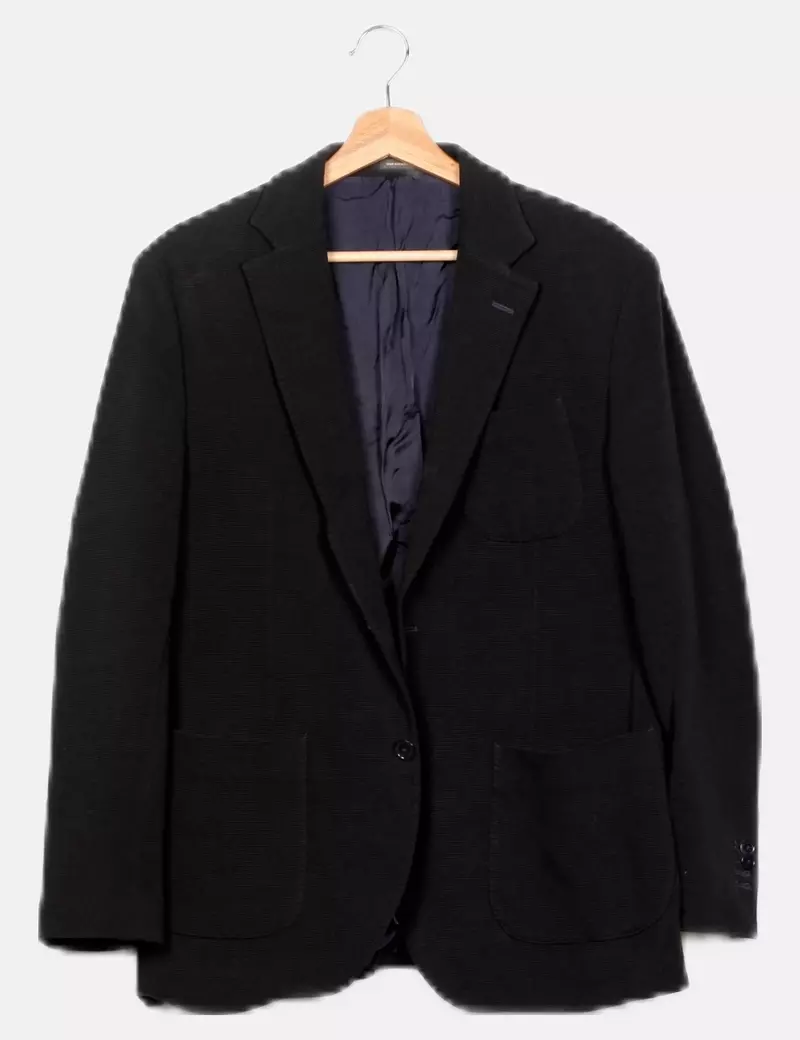 Massimo Dutti Blazer azul básica